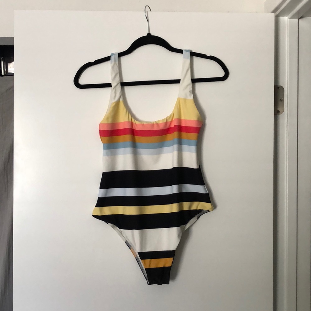 Billabong Striped Swimsuit
